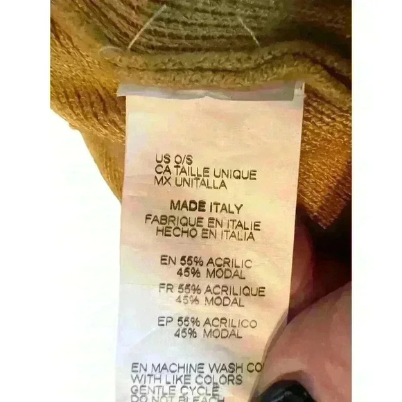 American Eagle One Size Don't Ask Why Sweater Open Back Fall Holiday Party - Picture 4 of 13